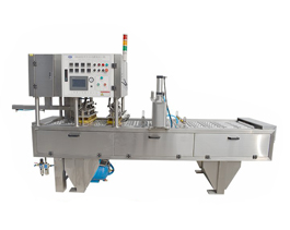 杯裝辣椒醬灌裝機Hot sauce filling machine,小身材大味道！